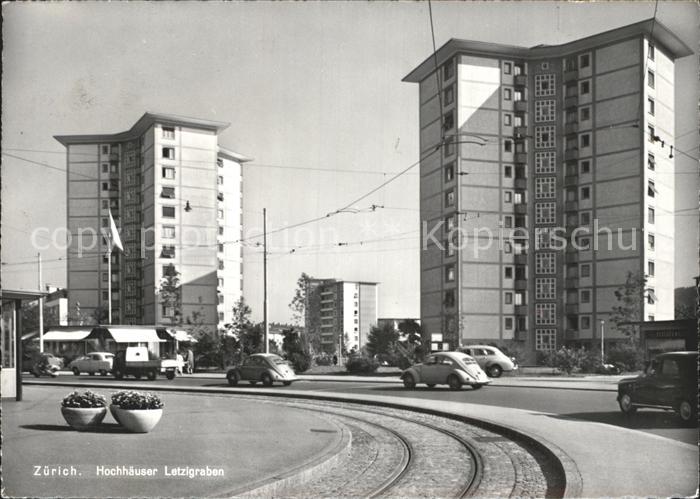 12342021 Zurich Hochhaeuser Letzigraben Zuerich