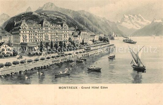 12980101 Montreux VD Grand Hôtel Eden Montreux