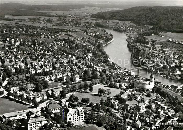 13045181 Schaffhausen SH Fliegeraufnahme Schaffhausen