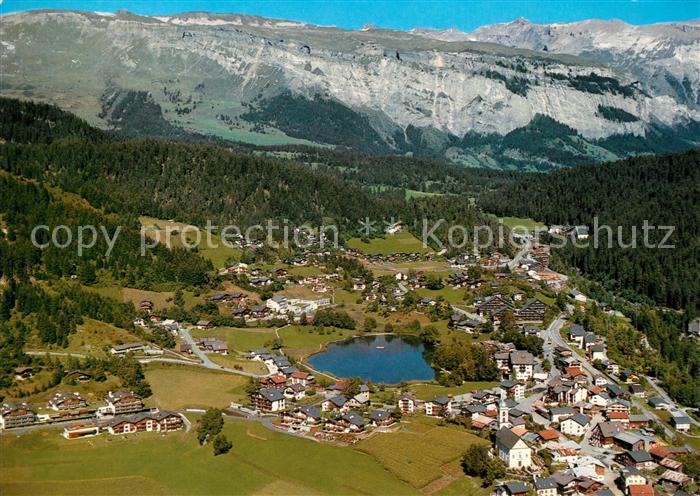 13187397 Photographie aérienne de Laax Flimserstein Laax