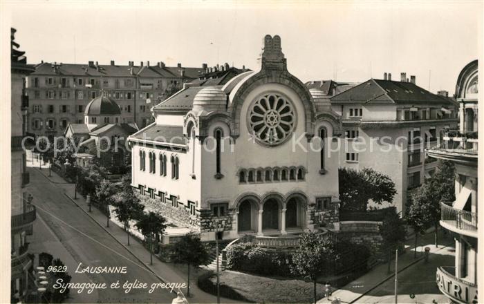 13211988 Lausanne VD Synagogue et église grecque de Lausanne VD