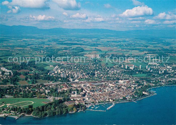 13211374 Photo aérienne de Morges Lac Léman Morges