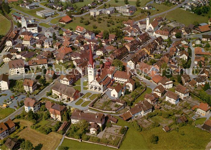 13218105 Beromuenster Flecken Fliegeraufnahme Beromuenster