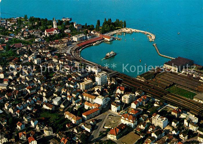 13219337 Romanshorn TG Photographie aérienne du lac de Constance Romanshorn TG