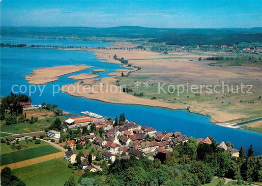 13221242 Gottlieben mit Rhein und Untersee Fliegeraufnahme Gottlieben