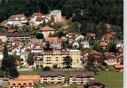 13235267 Meiringen BE Parkhotel Sauvage Hôtel Art Nouveau photographie aérienne Meiringe