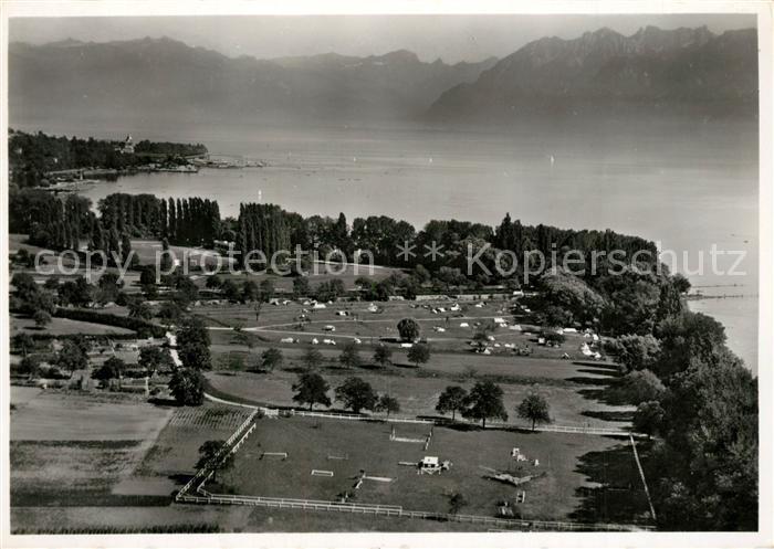 13247513 Lausanne VD Terrain de Camping Vue aerienne Lausanne VD