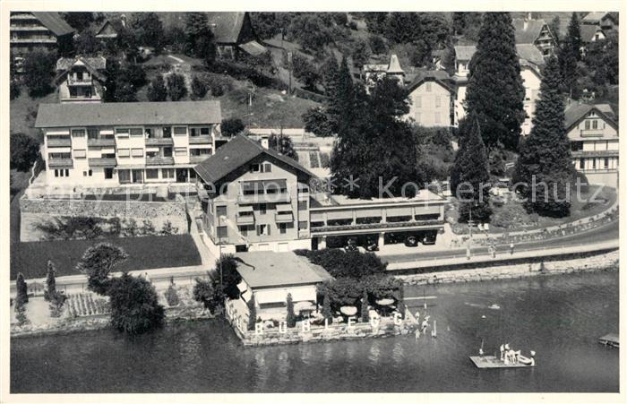 13279884 Weggis Vierwaldstaettersee Hotel Buehlegg Fliegeraufnahme Weggis Vierwa