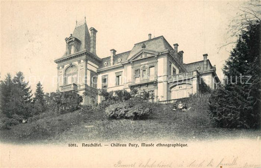 13309211 Neuchâtel NE Château Pury Musée ethnographique Neuchâtel NE