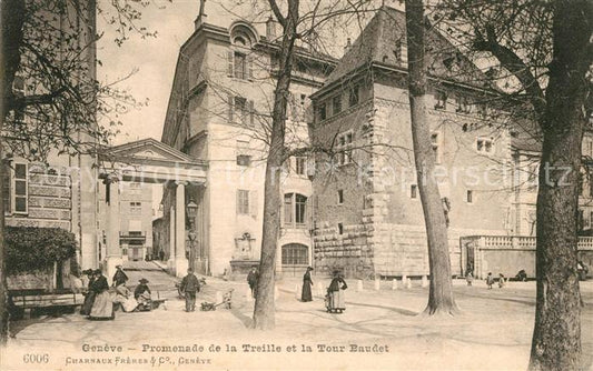 13310541 Genève GE Promenade de la Treille et la Tour Baudet Genève GE