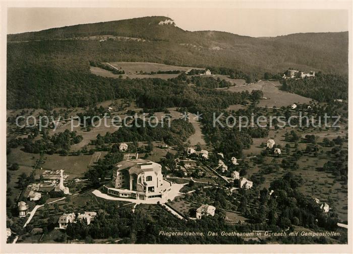 13329831 Dornach SO Fliegeraufnahme Goetheanum Gempenstollen Dornach SO