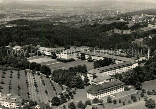 13317123 Zollikerberg Kranken und Diakonissenanstalt Neumuenster Fliegeraufnahme