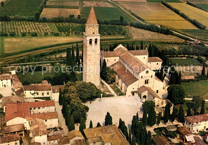 13317587 Aquila TI Basilica di Poppo Fliegeraufnahme Aquila TI