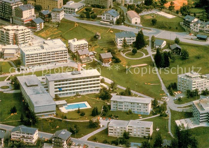 13317645 Leukerbad Rheumaklinik Fliegeraufnahme Leukerbad