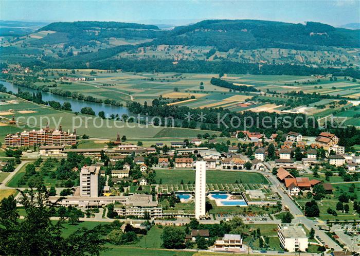 13317714 Zurzach Fliegeraufnahme Zurzach