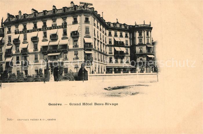 13514411 Genève GE Grand Hôtel Beau Rivage Genève GE