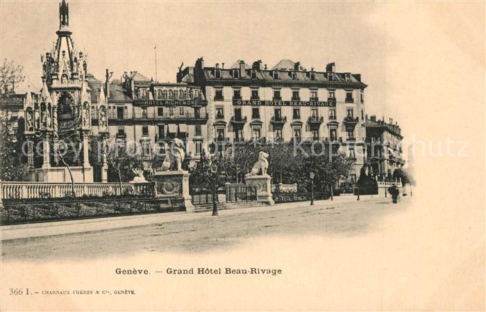 13514412 Genève GE Grand Hôtel Beau Rivage Genève GE