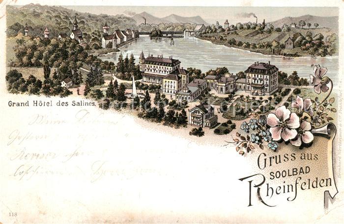 13548256 Rheinfelden AG Grand Hôtel des Salines Rheinfelden AG