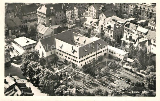 13557614 Olten Kapuzinerkloster Fliegeraufnahme Olten