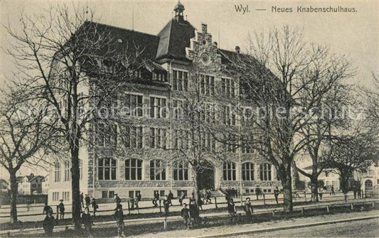 13558639 Wil SG Neues Knabenschulhaus Wil SG