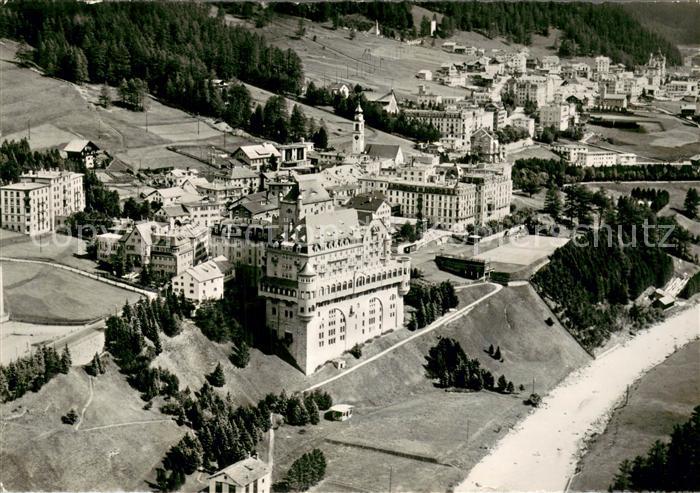 13664254 Pontresina Fliegeraufnahme Pontresina