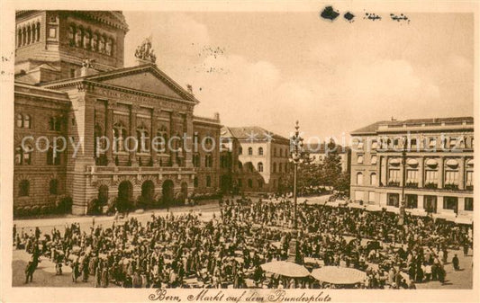 13665996 Bern BE Marché sur la place fédérale Bern BE