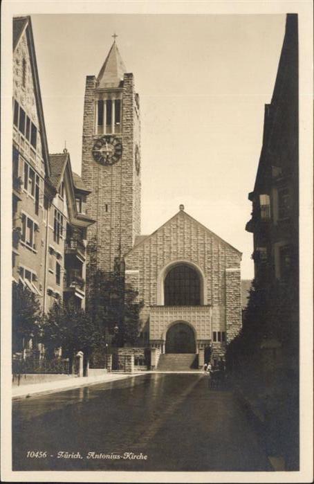 11026328 Zurich Église Antoine