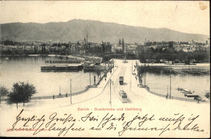 11026401 Tramway Quaibruecke Uetliberg de Zurich