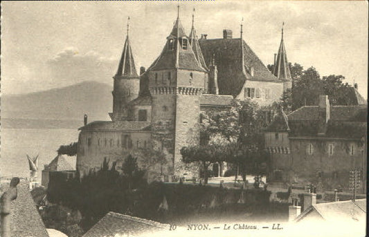 10547050 Nyon VD Nyon Chateau ungelaufen ca. 1910 Nyon