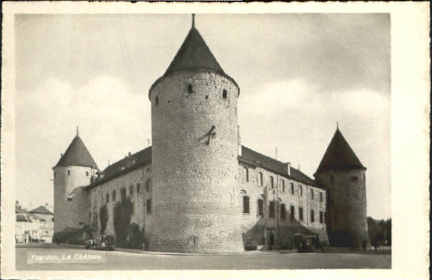 10547055 Yverdon VD Château d'Yverdon inutilisé vers 1930