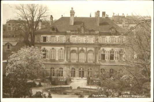 10547092 Neuchâtel NE Neuchâtel Palais Rougemont inutilisé environ 1930 Neuchâtel