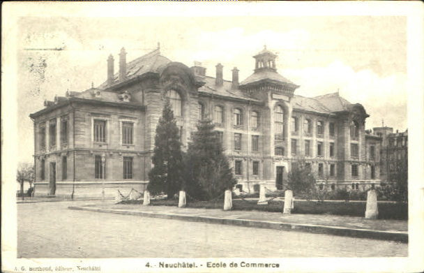 10547118 Neuchâtel NE Ecole Neuchâtel x 1911 Neuchâtel