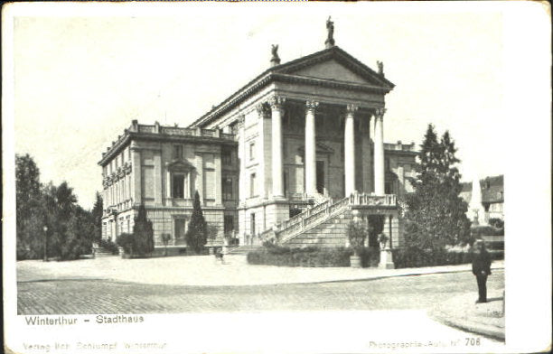 10547124 Winterthur Winterthur Stadthaus ungelaufen ca. 1900 Winterthur