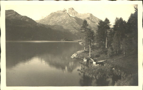 10547176 Sils Engadin Graubuenden Sils  x 1929 Sils/Segl Baselgia