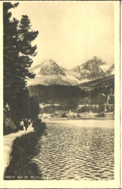 10547181 St Moritz GR St Moritz Voir inutilisé environ 1930 St. Moritz