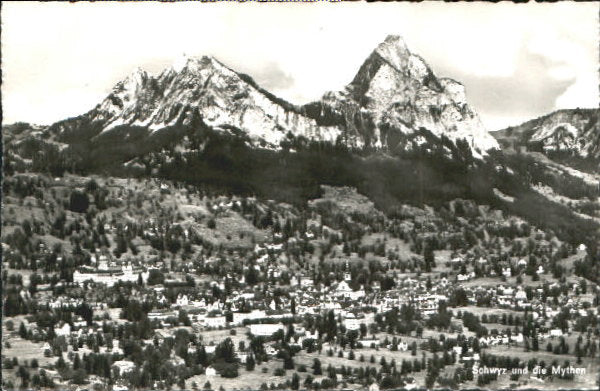 10547299 Schwyz Schwyz Feldpost x 1940 Schwyz