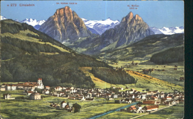 10547300 Einsiedeln SZ Einsiedeln  ungelaufen ca. 1910 Einsiedeln