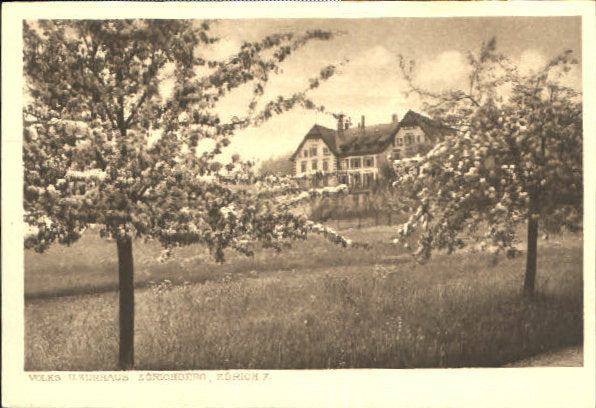 10547354 Zuerich Zuerich Kurhaus Zuerichberg ungelaufen ca. 1920 Zuerich