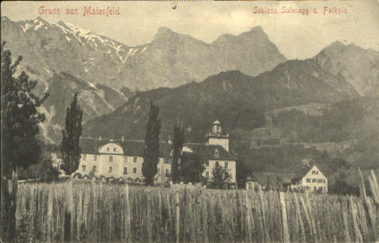 10547476 Maienfeld Maienfeld Schloss Salenegg x 1910 Maienfeld