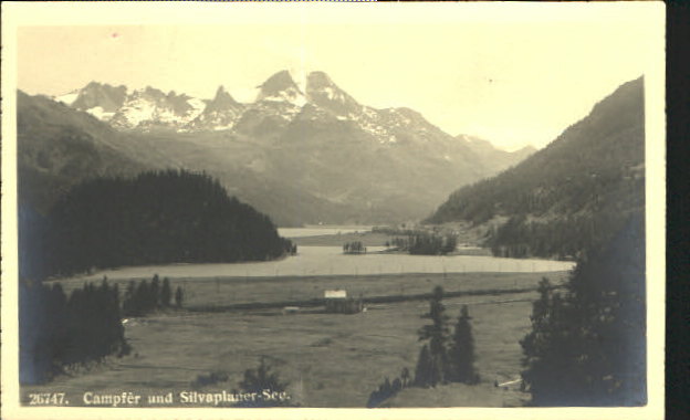 10547480 Campfer St Moritz GR Silvaplaner See o 1930 St Moritz