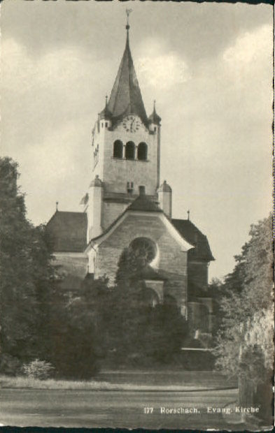 10547505 Rorschach Bodensee Rorschach Kirche x 1949 Rorschach