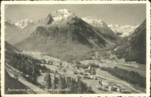 10547581 Pontresina Pontresina  ungelaufen ca. 1930 Pontresina