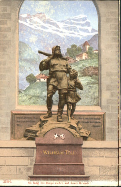 10547660 Altdorf UR Wilhelm Tell Denkmal ungelaufen ca. 1910 Altdorf UR