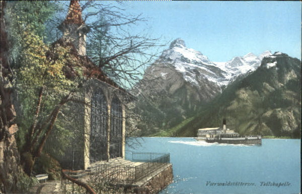 10547669 Vierwaldstaettersee SZ Vierwaldstaettersee Tellkapelle ungelaufen ca. 1