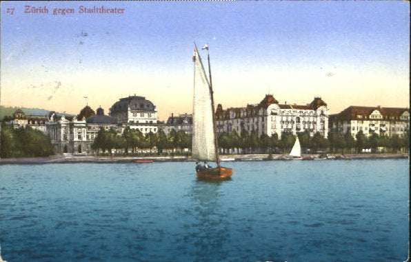 10547698 Zuerich Zuerich Theater x 1913 Zuerich