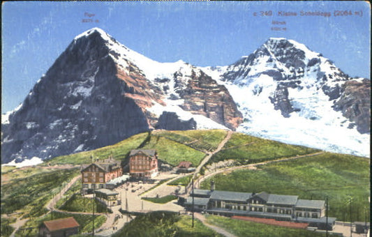 10547713 Kleine Scheidegg Interlaken Kleine Scheidegg  ungelaufen ca. 1910 Klein