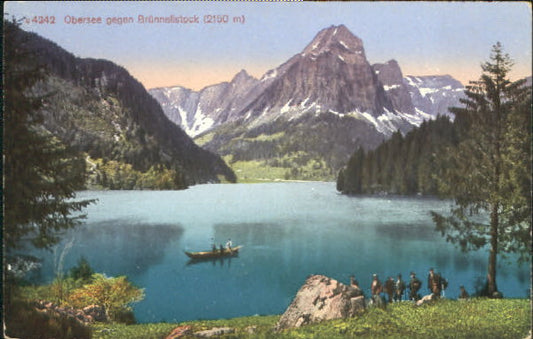 10547717 Obersee Obersee Bruennelistock ungelaufen ca. 1910