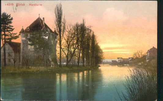 10547731 Zuerich Zuerich Hardturm x 1912 Zuerich