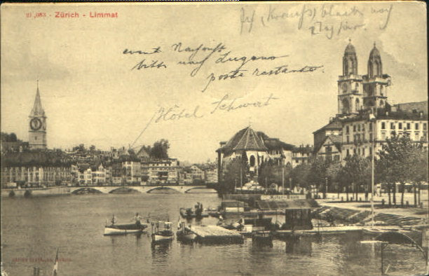 10547738 Zuerich Zuerich Limmat x 1907 Zuerich