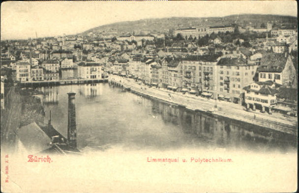 10547739 Zuerich Zuerich Limmatquai Polytechnikum ungelaufen ca. 1900 Zuerich